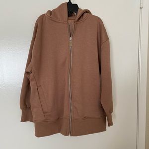 Zara Kids Zip Hopdie Sweatshirt